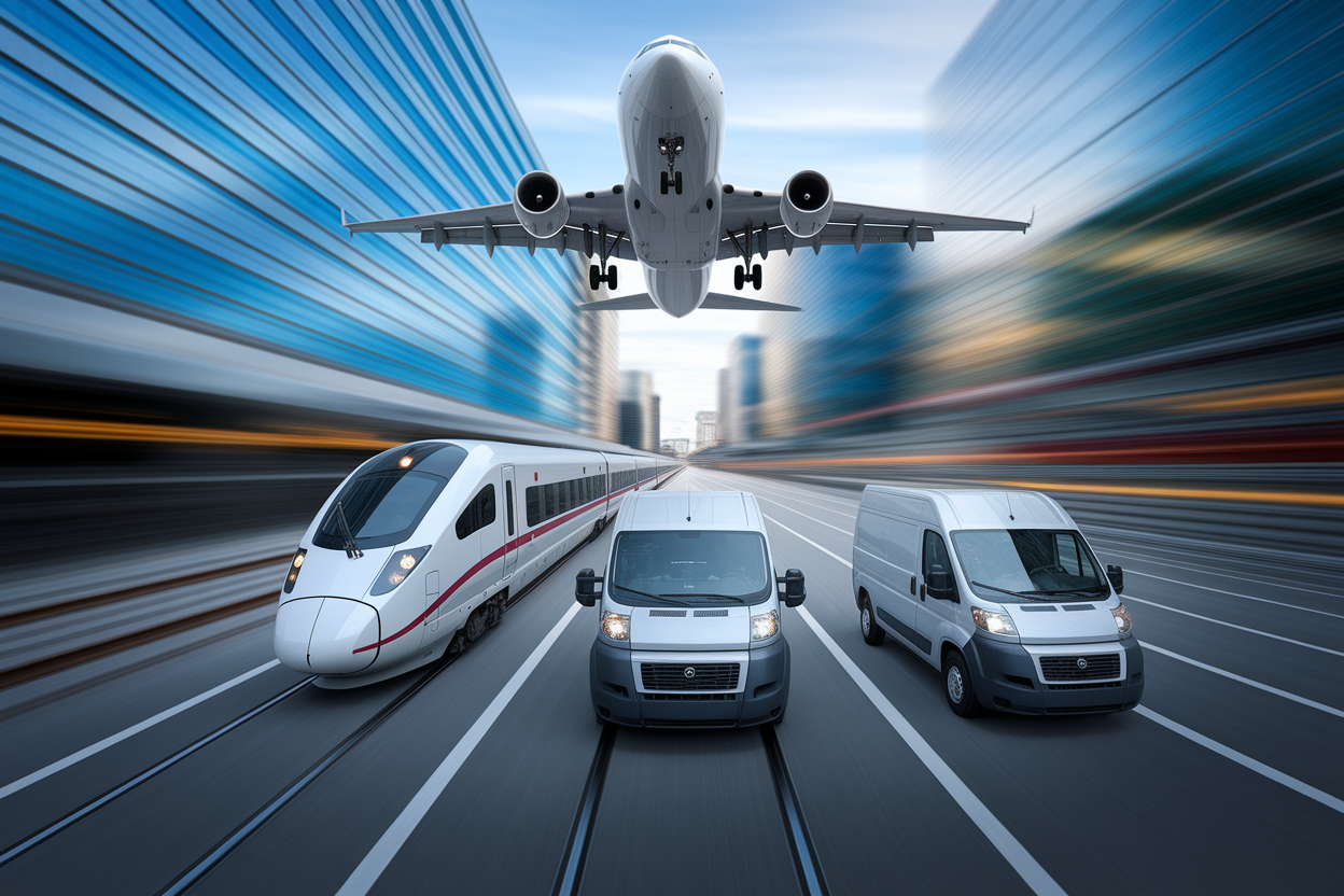 Solutions de transport express et urgent professionnel
