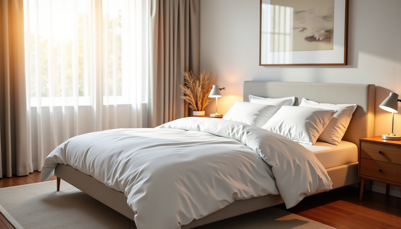 Illustration : nt le mieux, car la literie est le — aménager sa chambre à coucher pour mieux dormir : les secrets des experts