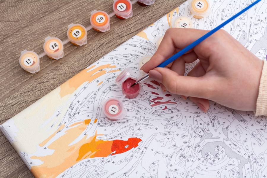 peinture par numéros