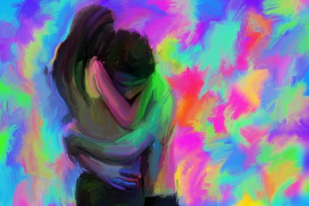 Peindre l'amour au pinceau : un kit, des motifs, une passion