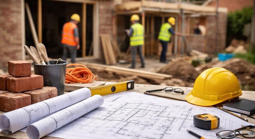 chantier-maison-plans-materiaux-construction